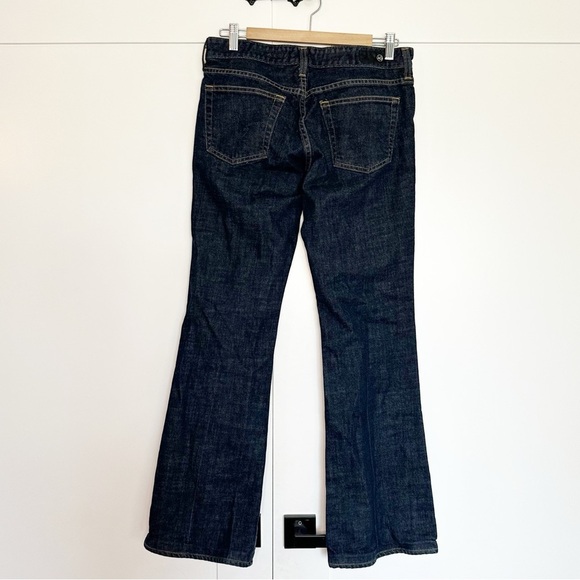 AG Adriano Goldschmied the club flare jeans 30 10 low rise Y2K dark wash 2000’s - Picture 6 of 12
